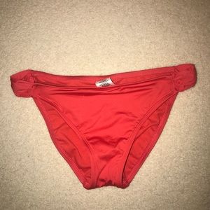 Medium red swim bottoms